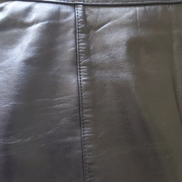 Leather Skirt - Picture 2 of 10